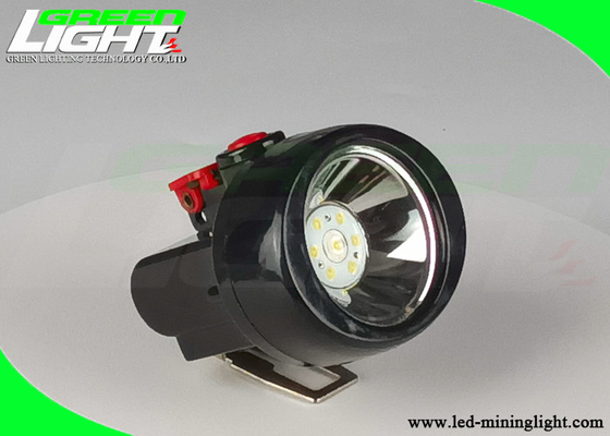 Preto recarregável Shell For Outdoor Mining do farol 2800mAh 4000lux do diodo emissor de luz de Mini Size 143g