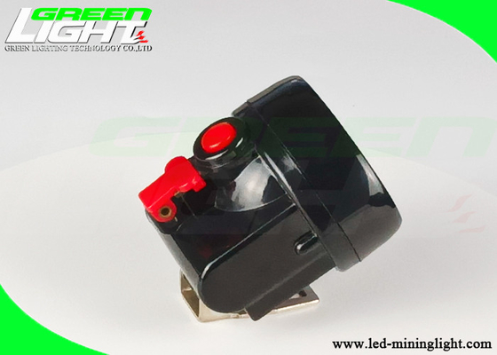 Preto recarregável Shell For Outdoor Mining do farol 2800mAh 4000lux do diodo emissor de luz de Mini Size 143g