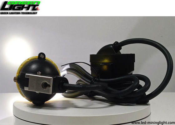Diodo emissor de luz da segurança que mina o CE recarregável do farol 15000lux 6.8Ah do diodo emissor de luz do capacete de segurança leve aprovado