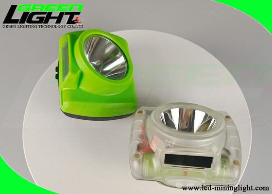 Fogo - exposição sem corda de Cap Lamp 13000 Lux Brightness With Battery Status do mineiro do retardador