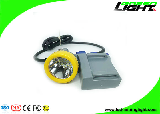 Farol longo leve carbonoso subterrâneo recarregável do tempo de trabalho do MAh 16hours do Lux 6600 do diodo emissor de luz 15000