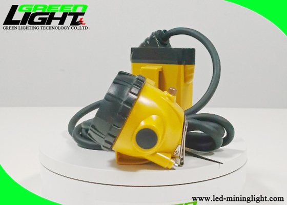 Lux amarrado 348 Lum de Cap Lamp 25000 do mineiro da mineração subterrânea 14 horas de iluminação