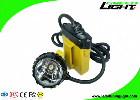 Os mineiros à prova de explosões tampam farol de mineração impermeável da bateria 3W Cree Led do lux IP68 10400Ah SAMSUNG da lâmpada 25000 o melhor