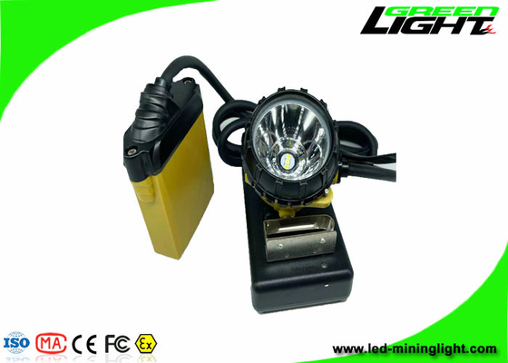 Os mineiros à prova de explosões tampam farol de mineração impermeável da bateria 3W Cree Led do lux IP68 10400Ah SAMSUNG da lâmpada 25000 o melhor