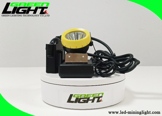 Brilho alto 10000 Lux Miner Cap Lamp IP68 para a mina escura de carvão