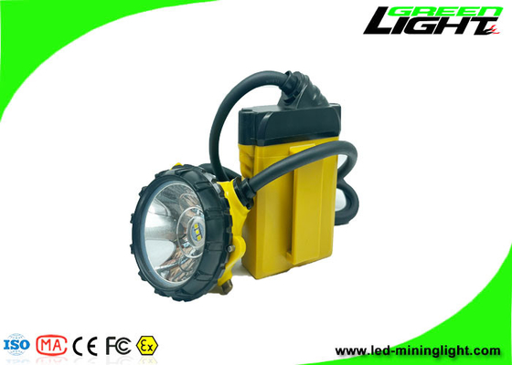 Bateria amarrado impermeável de Lux Rechargeable Headlamp 10400MAh SAMSUNG da lâmpada de tampão 25000 da mineração do diodo emissor de luz IP68 para a mina subterrânea