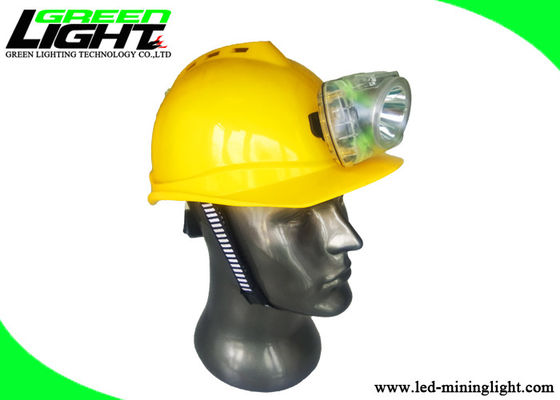 Farol de mineração de carvão recarregável USB 232lum farol alto ABS leve shell