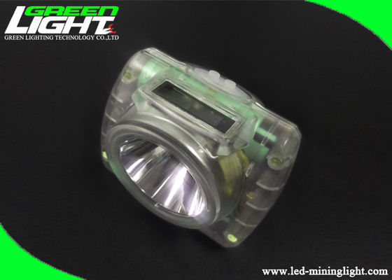 Farol de mineração de carvão recarregável USB 232lum farol alto ABS leve shell