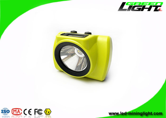Tela OLED 18000 Lux LED Mining Cap Lights à prova de explosão 6.8Ah sem fio recarregável Miners Headlight