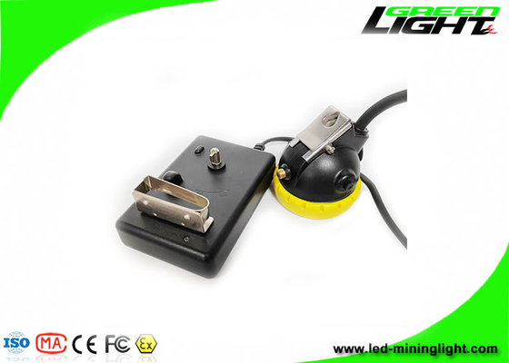 6,6Ah/7,8Ah 16 horas LED Miners Cap Lamp recarregável 10000 Lux à prova de explosão