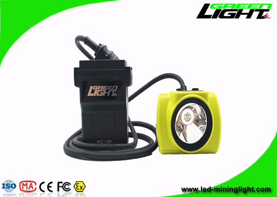 OLED 13.6Ah Recarregável LED Mining Lamp 25000 Lux Coal Miner Cap Light 18hrs de Longo Tempo de Funcionamento