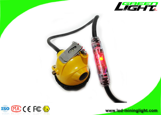 IP68 à prova d'água LED mineiros boné lâmpada 25000Lux 348lum faróis de mineração subterrânea