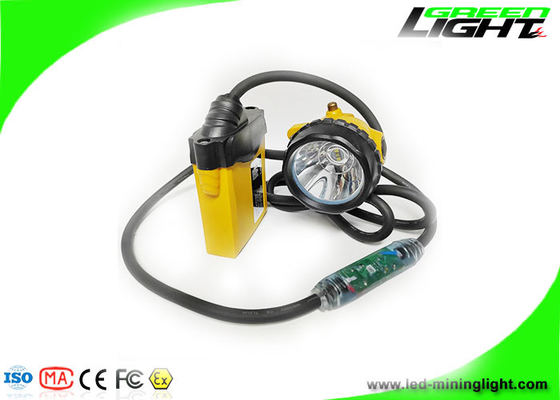 IP68 à prova d'água LED mineiros boné lâmpada 25000Lux 348lum faróis de mineração subterrânea