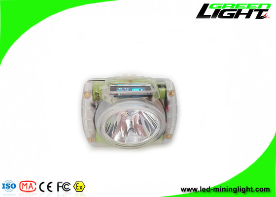 232lum 13000 lux farol subterrâneo de mineração LED 480mA 6.8Ah farol recarregável com carregador USB