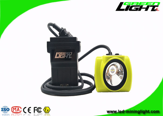 18hrs Long Time Mining Hard Hat Lights 25000lux IP68 À Prova D' Água 530lum 13.6Ah Recarregável Melhor Farol de Mineração