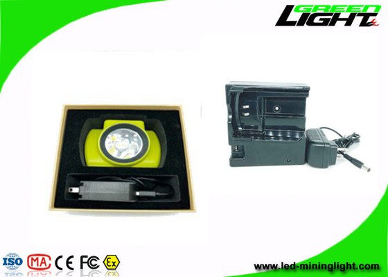 Lâmpada sem fio 800mA 18000lux 6.8Ah Panasonic Li Ion bateria Tela OLED Recarregável Mineiro Farol Silicone ABS