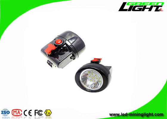 Luz de mineração sem fio portátil 85lum 4000lux luzes de capacete de mineração recarregáveis