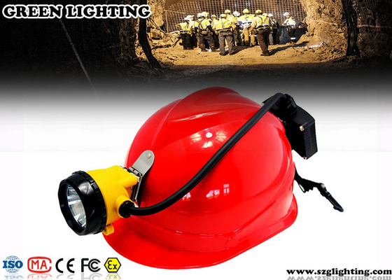 15000 Lux Led Miners Cap Lamp, 6.8AH personalizaram semi - a lâmpada de mineração conduzida amarrado 