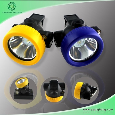 luzes de mineração sem corda do diodo emissor de luz do capacete de segurança 2600mA, lâmpada de tampão impermeável do diodo emissor de luz do Cree 3.7V