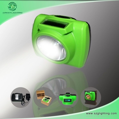 Anti - lâmpada de mineração conduzida explosão, carregador de 13000 Lux Hard Hat Lights With USB