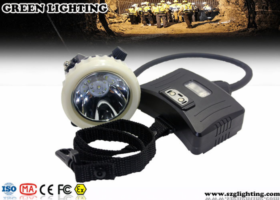 certificação de Atex da luz de advertência da parte traseira de 3.7V IP67 CREE Mining Cap Lights With