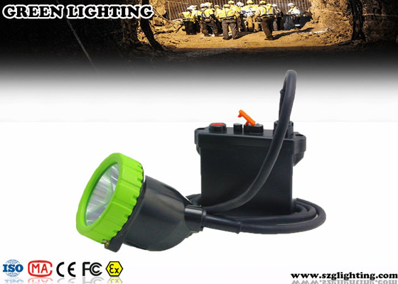 A cor de IP67 11.2Ah 5W Cree Mining Cap Lights Four que ilumina ATEX aprovou