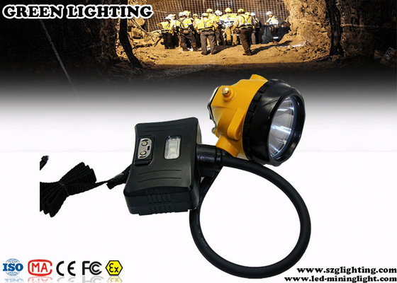 Feito sob encomenda semi - o tampão de mineração amarrado ilumina 10000 horas de esperança de vida 3.7V 15000 Lux