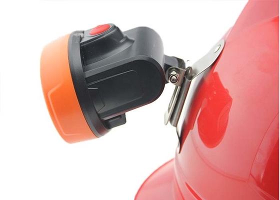Luz do capacete de mineiros da segurança do OEM, farol do capacete de segurança dos materiais 2.8Ah do ABS 