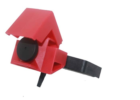 Braçadeira diminuta - no fechamento do interruptor para a segurança elétrica do interruptor