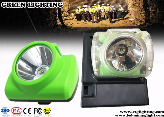 Grau impermeável do IP 68 de Lux Safety Cordless Mining Lights do verde 13000
