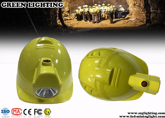 Lítio Ion Safety Mining Led Lights, mineiro de carvão Hard Hat Light do diodo emissor de luz 1W 