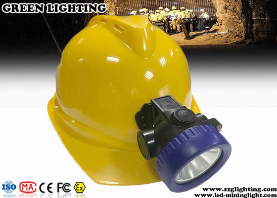 luz recarregável do capacete de mineiros 3.7V 100000 horas de esperança de vida 4000 Lux Brightness