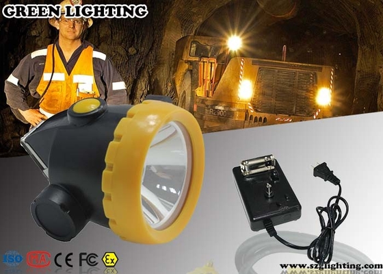 luz da mineração do diodo emissor de luz do Cree da segurança 1W com 2.2Ah Li - Ion Battery recarregáveis