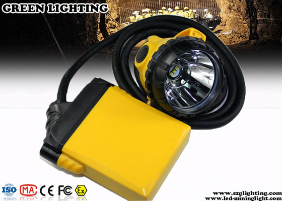 Anti - luz de mineração amarrado do diodo emissor de luz do PC da explosão com o IP 68 de 10400 MAH impermeável   