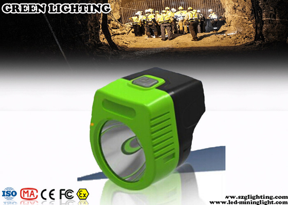 Lâmpada de tampão de mineração conduzida sem corda 6000 Lux Main Brightness Explosion Proof de 110 Lum
