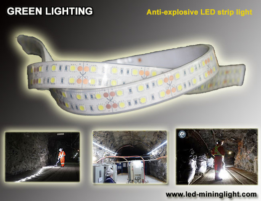 A tira 1500 flexível do diodo emissor de luz do anti lum explsoive 60pcs impermeável conduziu cada medidor
