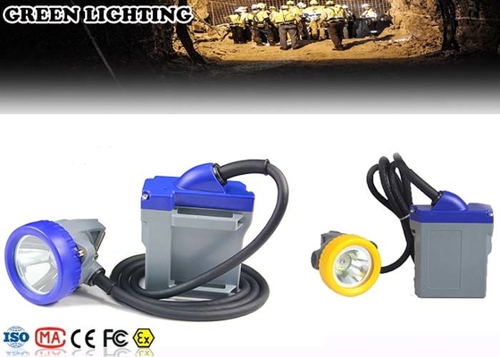 farol recarregável antiexplosão do diodo emissor de luz de 10000Lux IP68 com a bateria 6.6Ah