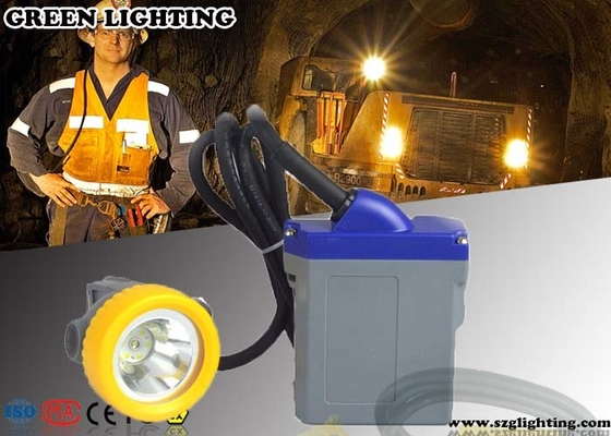 farol recarregável antiexplosão do diodo emissor de luz de 10000Lux IP68 com a bateria 6.6Ah