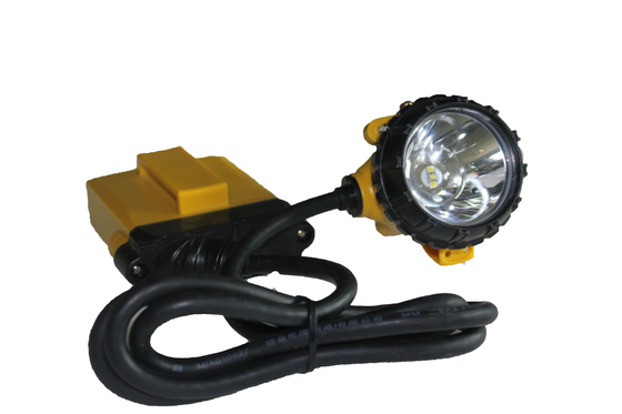 Farol recarregável do diodo emissor de luz do peso 3W 25000Lux 10.4Ah de GL12-A IP68 490g