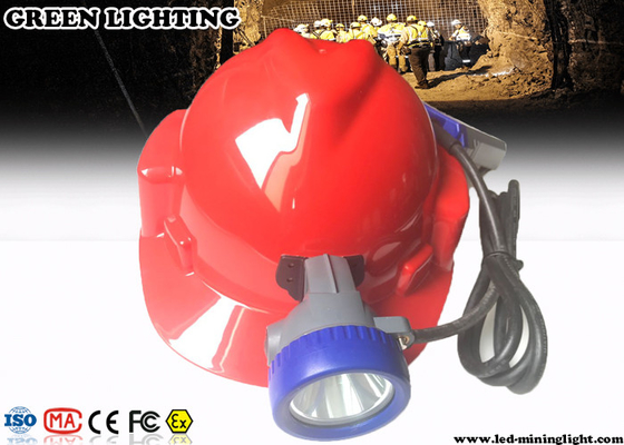 lâmpada de tampão de mineração recarregável da segurança amarrado de 1.2Watt 230Lumens com 15000 Lux Strong Brightness