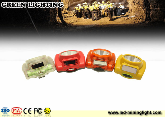O PC de pouco peso Meterial Kl2.6lm conduziu o farol de mineração 6000lux com tela de Oled
