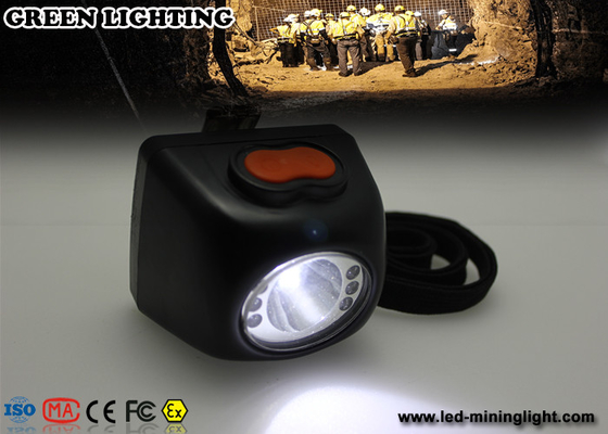 3500-4500 à prova de explosões Lux Led Miners Lamp, lâmpada de tampão sem corda 300ma Li - Ion Battery