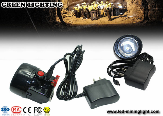 A água impermeabiliza 96 o peso leve de mineração sem corda 3500 LUX Brightness das luzes 128g de Lum