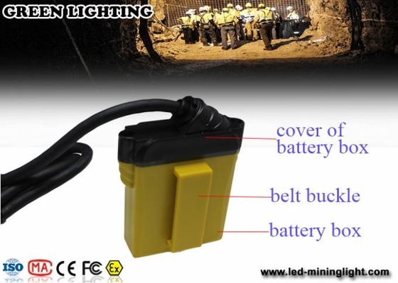 o tampão de mineração conduzido pequeno do manual do cabo do preto 160cm de 520g GL12-A ilumina 25000 Lux Brightness