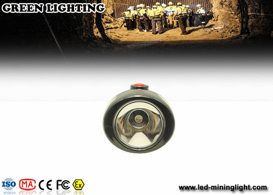 Farol recarregável explosivo preto 10000 LUX High Brightness dos mineiros do OEM anti