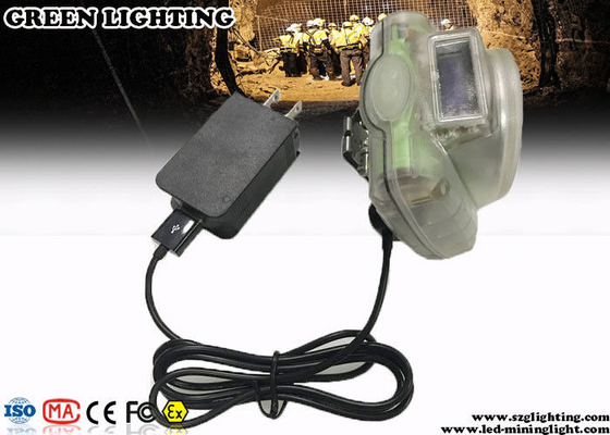 lâmpada de tampão sem corda branca fresca 13000 Lux Brightness Anti da mineração do diodo emissor de luz de 230g 3W - explosivo