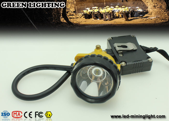 Farol de mineração do diodo emissor de luz de 28000 Lux Explosion Proof, IP68 mineiro impermeável Cap Lamp