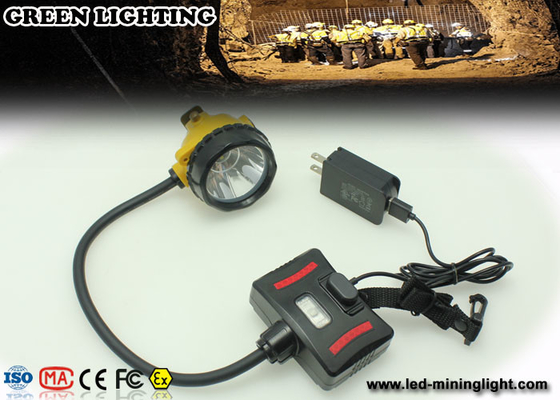Farol de mineração do diodo emissor de luz de 28000 Lux Explosion Proof, IP68 mineiro impermeável Cap Lamp