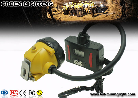 Farol de mineração do diodo emissor de luz de 28000 Lux Explosion Proof, IP68 mineiro impermeável Cap Lamp