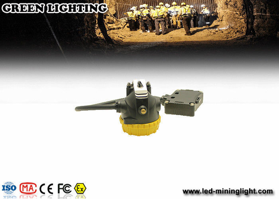 Lux recarregável semi amarrado 6.6Ah 1.6W do farol GS5- C 10000 da luz do capacete de mineiros IP68